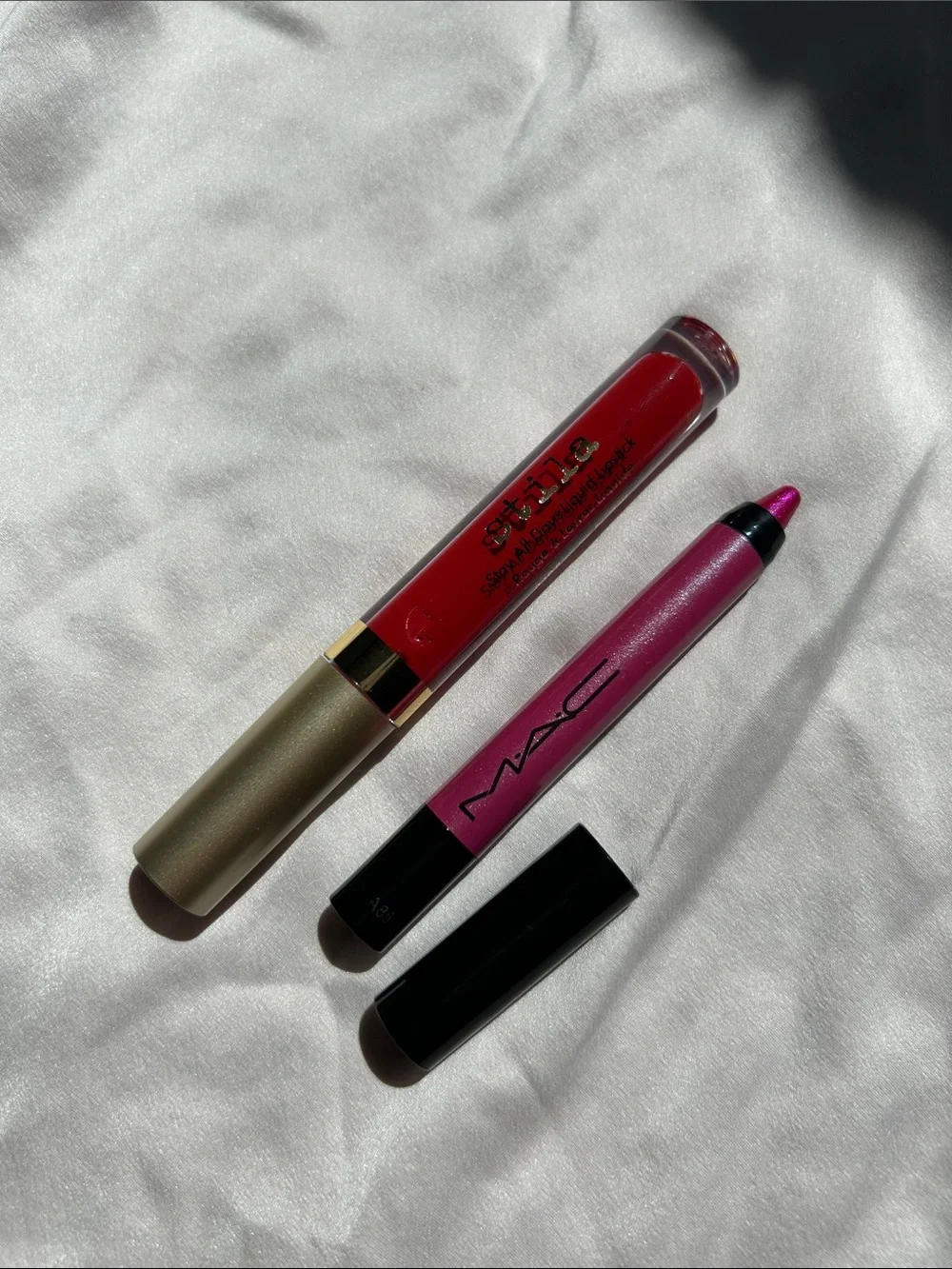 Mac & Stila bold lip 2 pc bundle